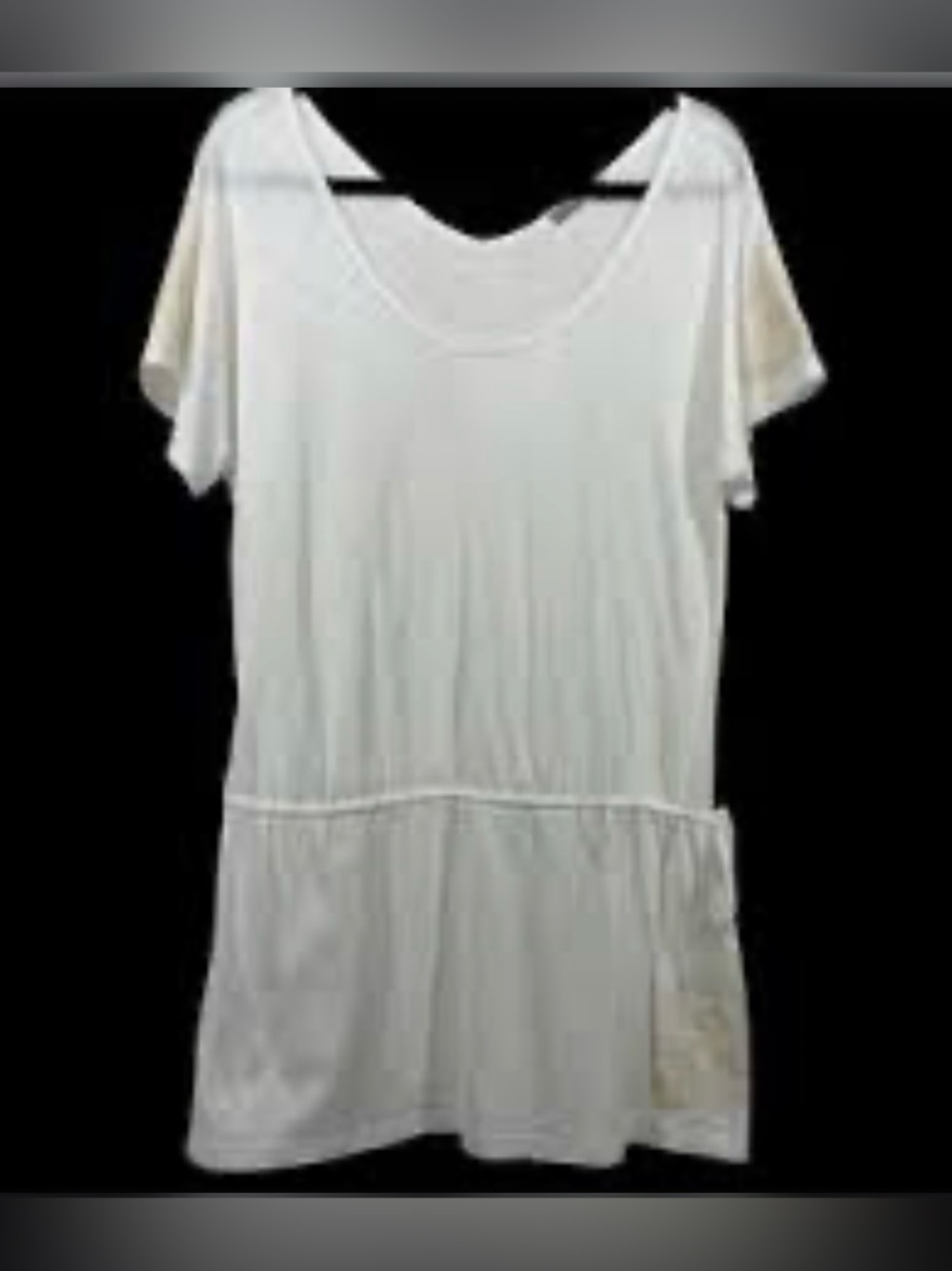 Athleta XL tunic embroidered dress swim cover up
